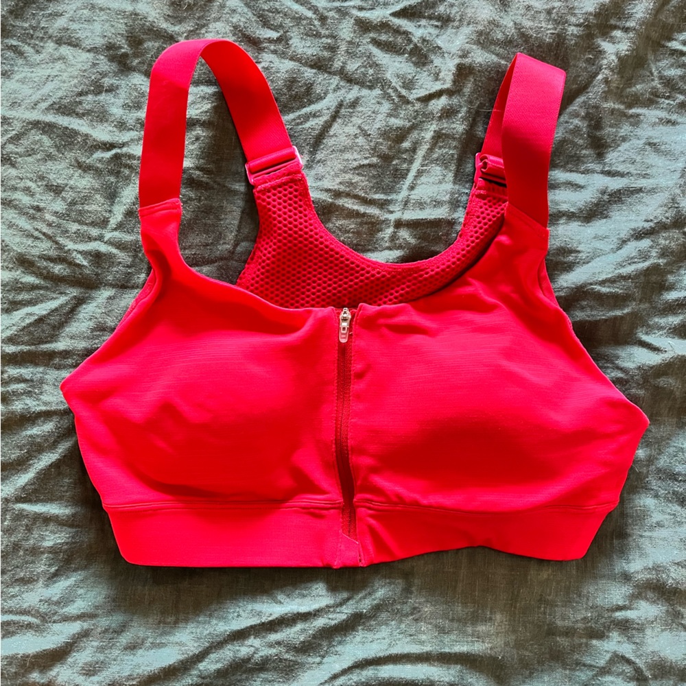 Outdoor Voices high-impact sports bra - red - small